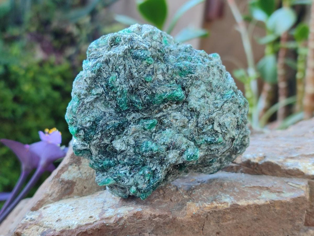 Natural Emerald Mica 'Mutokolite' Cobbed Specimens x 6 From Mutoko, Zimbabwe - Toprock Gemstones and Minerals 