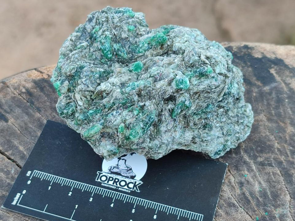 Natural Emerald Mica 'Mutokolite' Cobbed Specimens x 6 From Mutoko, Zimbabwe - Toprock Gemstones and Minerals 