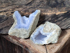 Natural Blue Lace Agate Specimens x 24 From Nsanje, Malawi - Toprock Gemstones and Minerals 