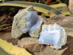 Natural Blue Lace Agate Specimens x 24 From Nsanje, Malawi - Toprock Gemstones and Minerals 