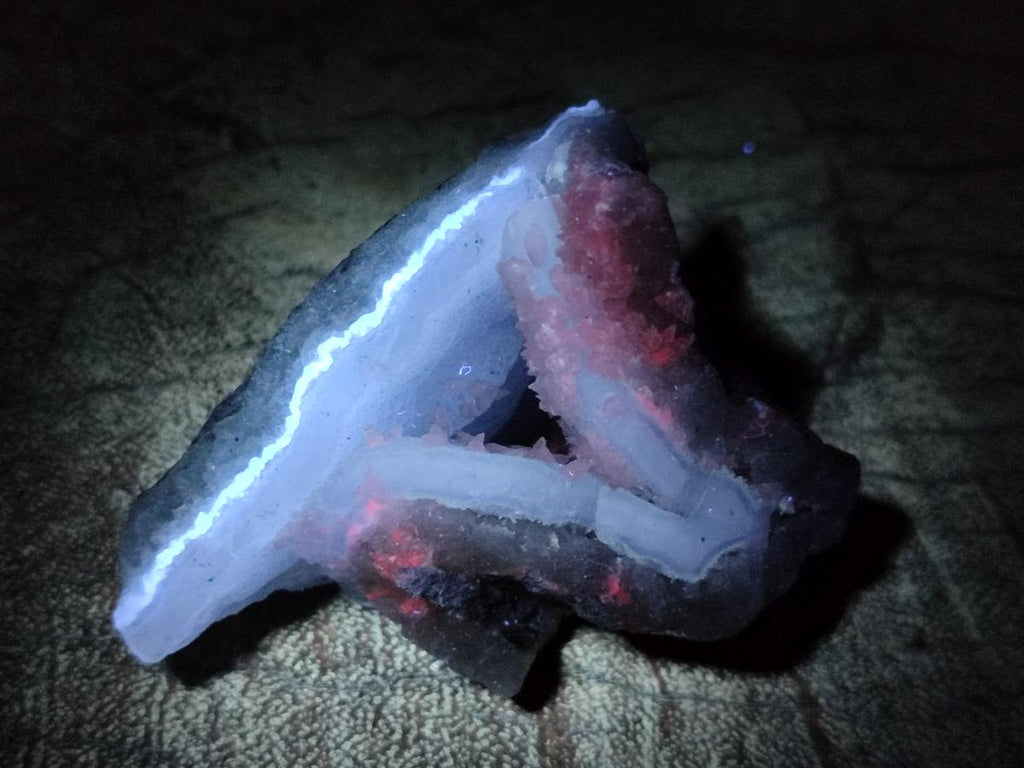 Natural Blue Lace Agate Specimens x 24 From Nsanje, Malawi - Toprock Gemstones and Minerals 