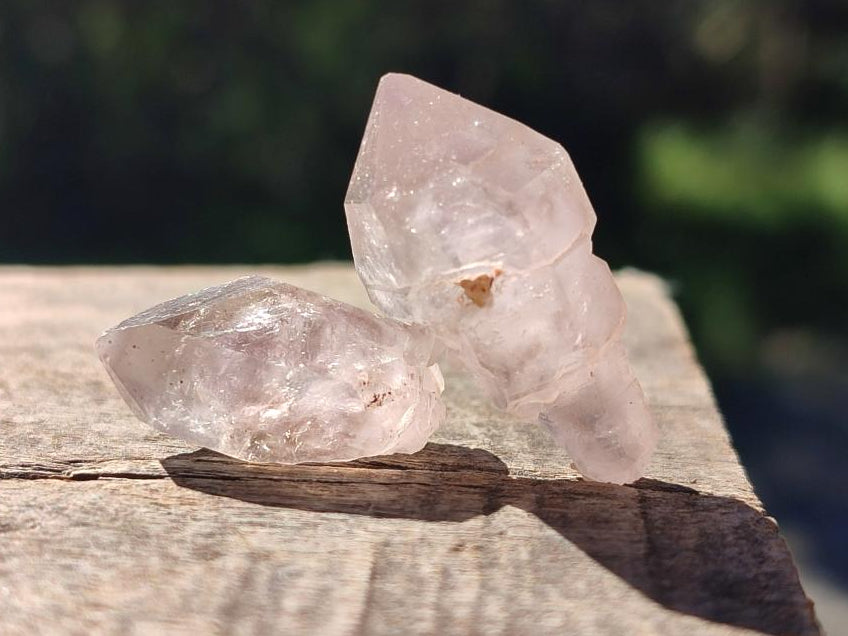 Natural Window Amethyst Crystals x 70 From Chiredzi, Zimbabwe - Toprock Gemstones and Minerals 
