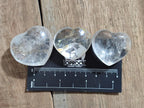 Polished Girasol Pearl Quartz Hearts x 35 From Ambatondrazaka, Madagascar - Toprock Gemstones and Minerals 