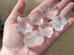 Polished Girasol Pearl Quartz Hearts x 35 From Ambatondrazaka, Madagascar - Toprock Gemstones and Minerals 
