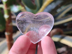 Polished Girasol Pearl Quartz Hearts x 35 From Ambatondrazaka, Madagascar - Toprock Gemstones and Minerals 