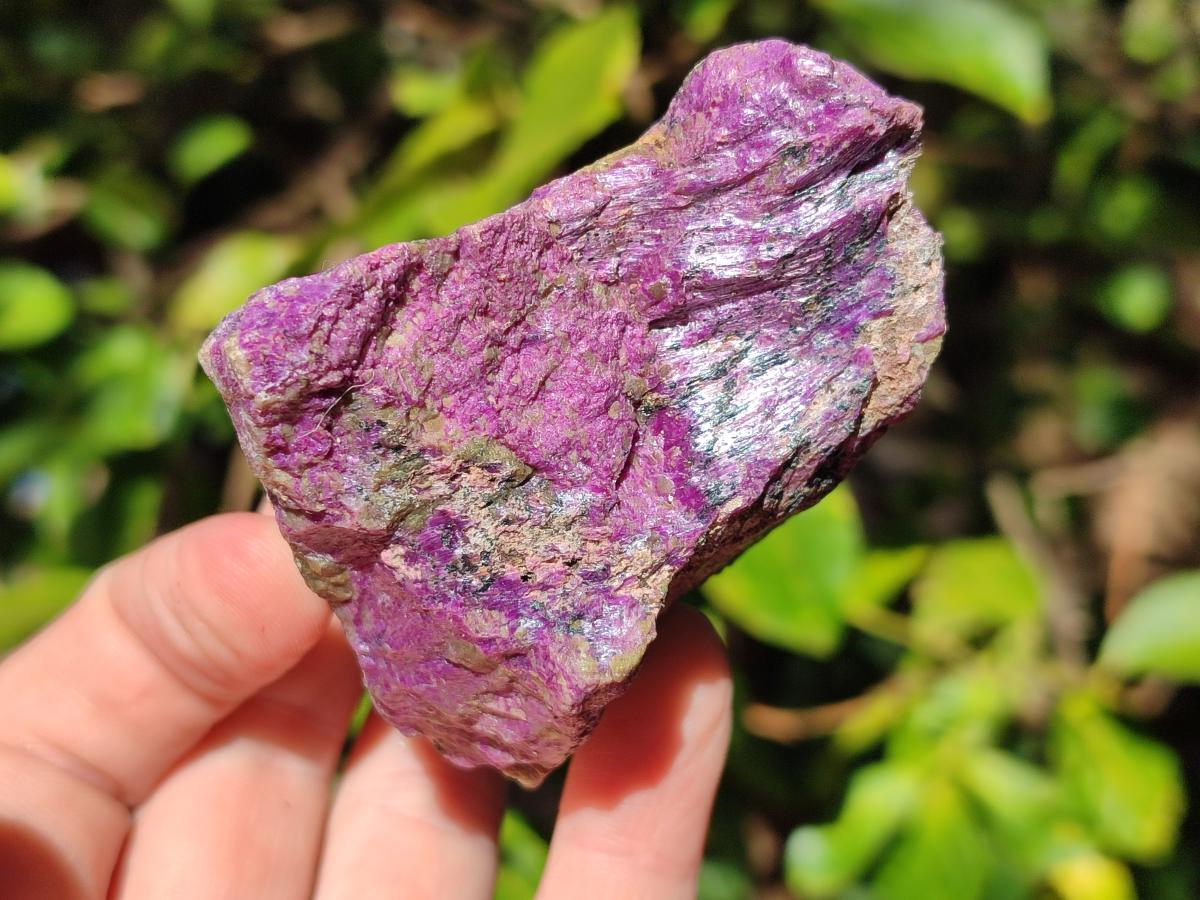 Natural Cobbed Stichtite Specimens x 12 From Barberton, South Africa - Toprock Gemstones and Minerals 