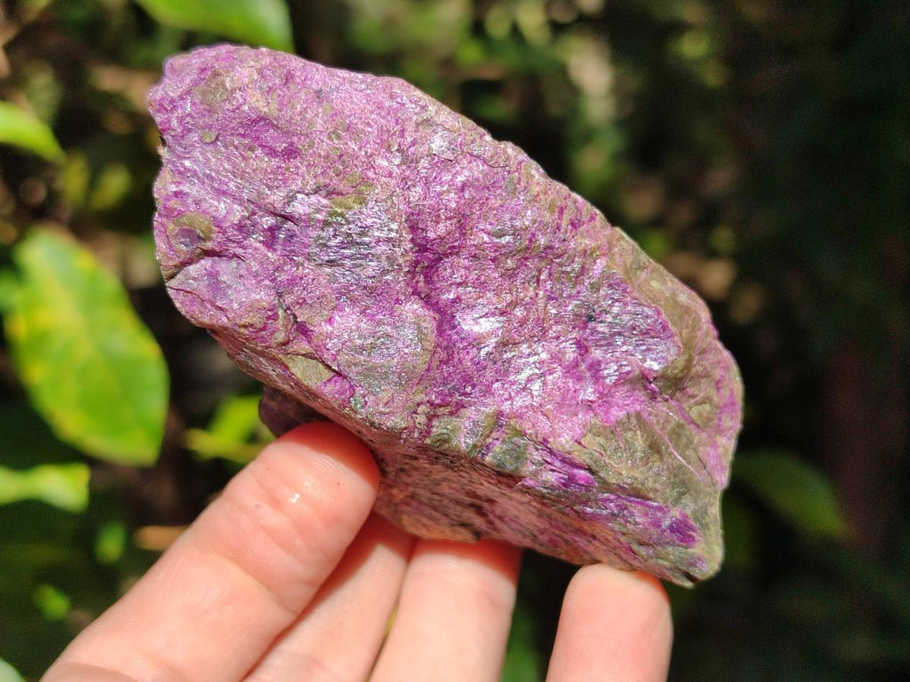 Natural Cobbed Stichtite Specimens x 12 From Barberton, South Africa - Toprock Gemstones and Minerals 