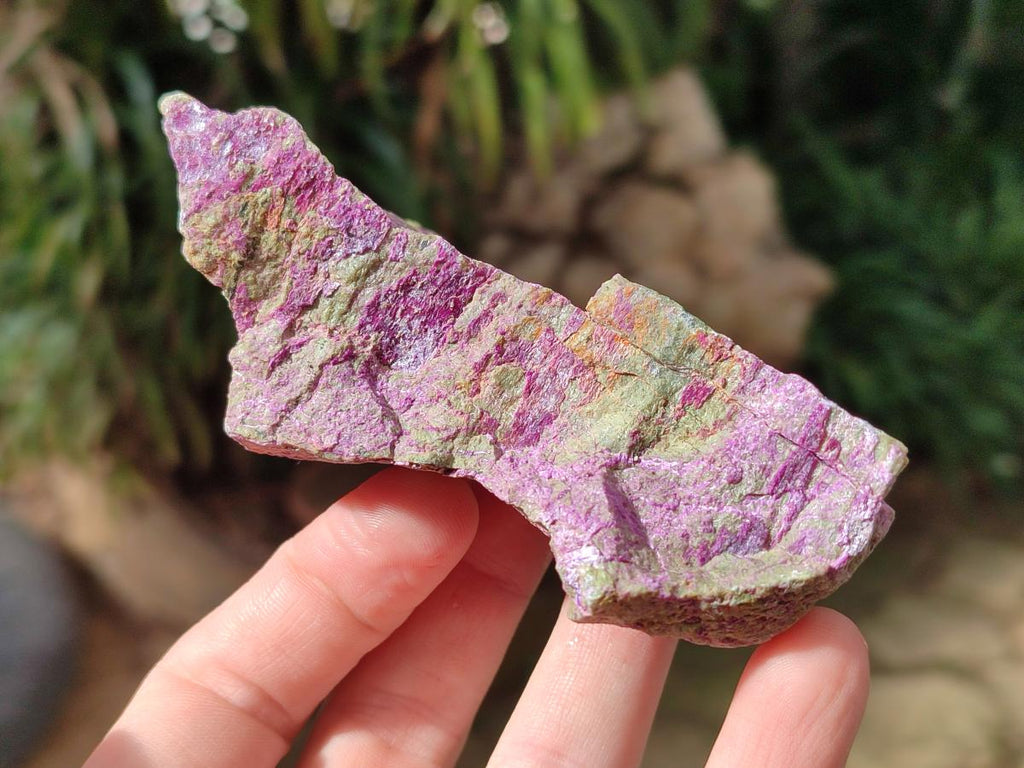 Natural Cobbed Stichtite Specimens x 12 From Barberton, South Africa - Toprock Gemstones and Minerals 