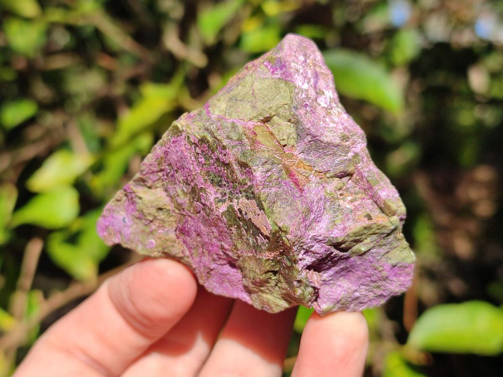 Natural Cobbed Stichtite Specimens x 12 From Barberton, South Africa - Toprock Gemstones and Minerals 