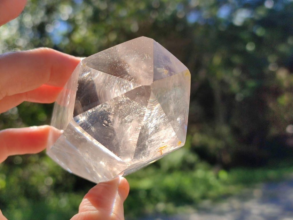 Polished Large Clear Smokey Quartz Display Crystals x 2 From Madagascar - Toprock Gemstones and Minerals 
