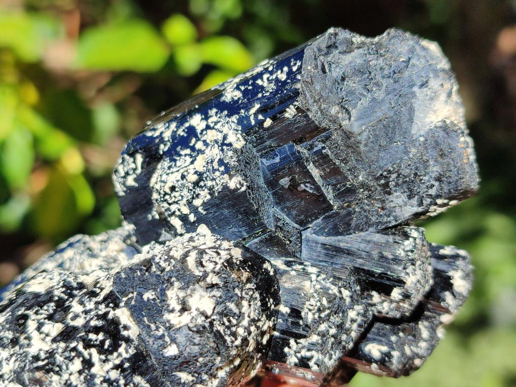 Natural Smokey Quartz and Black Tourmaline Specimens x 2 From Erongo, Namibia - Toprock Gemstones and Minerals 