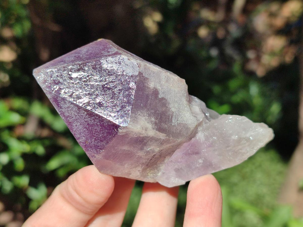 Natural Jacaranda Amethyst Crystals and Clusters x 6 From Mumbwa, Zambia - Toprock Gemstones and Minerals 