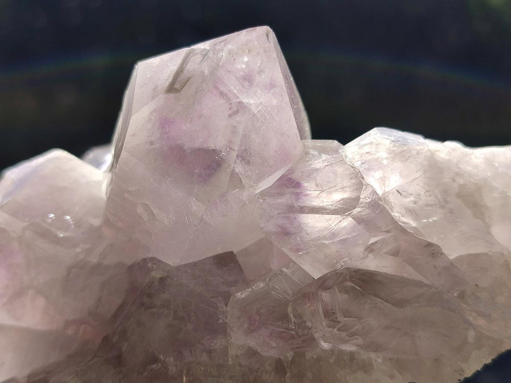 Natural Jacaranda Amethyst Crystals and Clusters x 6 From Mumbwa, Zambia - Toprock Gemstones and Minerals 