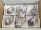 Natural Jacaranda Amethyst Crystals and Clusters x 6 From Mumbwa, Zambia - Toprock Gemstones and Minerals 