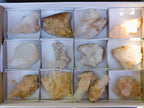 Natural Malagasy Quartz Crystal Clusters x 12 From Madagascar - Toprock Gemstones and Minerals 