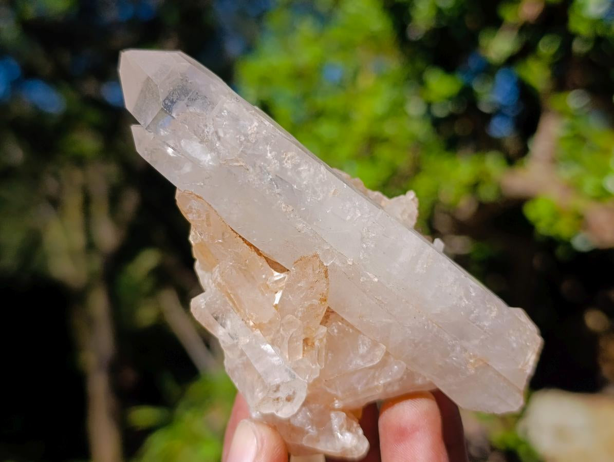 Natural Malagasy Quartz Crystal Clusters x 12 From Madagascar - Toprock Gemstones and Minerals 