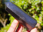 Polished Black Basalt Display Crystal Points x 12 From Madagascar - Toprock Gemstones and Minerals 