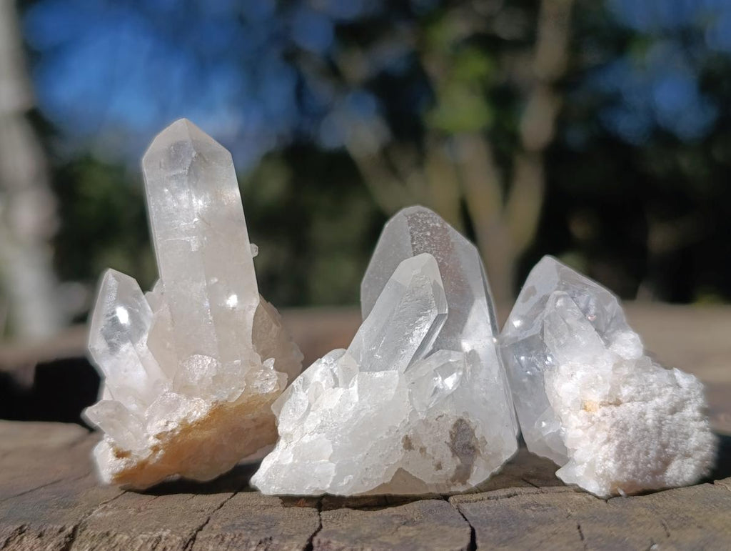 Natural Malagasy Quartz Crystals x 70 From Madagascar - Toprock Gemstones and Minerals 