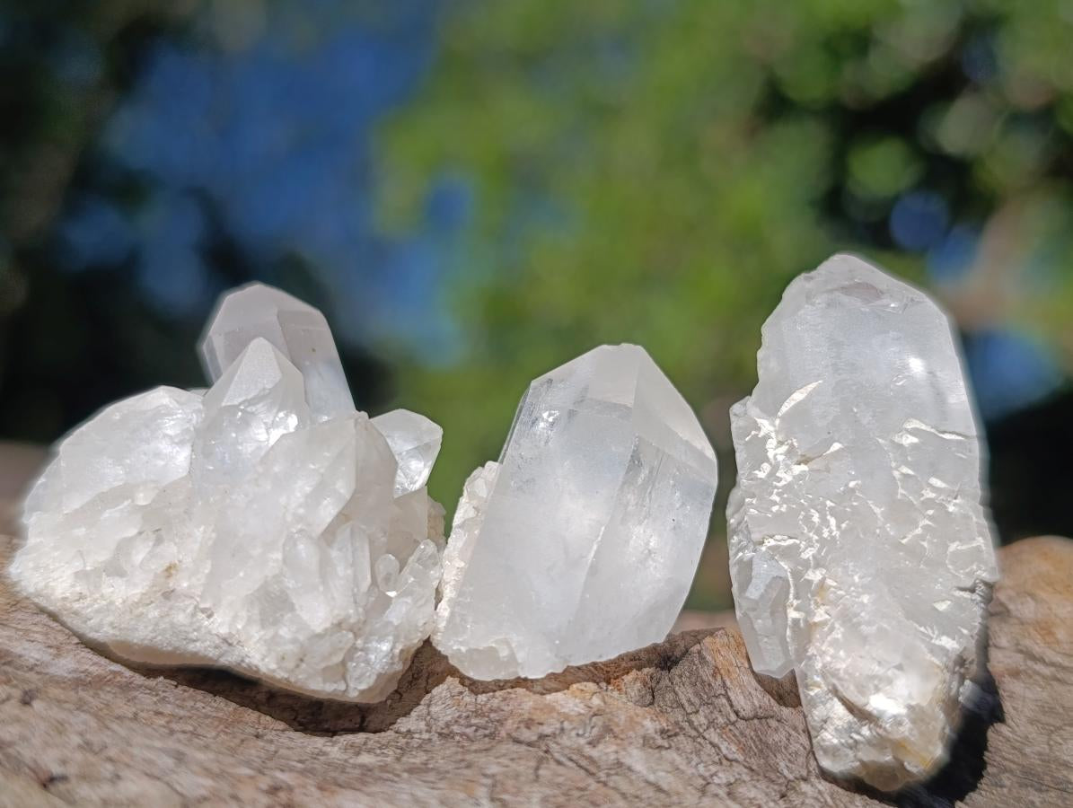 Natural Malagasy Quartz Crystals x 70 From Madagascar - Toprock Gemstones and Minerals 