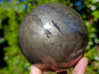 Polished Large Basalt Pharaoh Stone Sphere x 1 From Iron Duke Mine, Zimbabwe - Toprock Gemstones and Minerals 