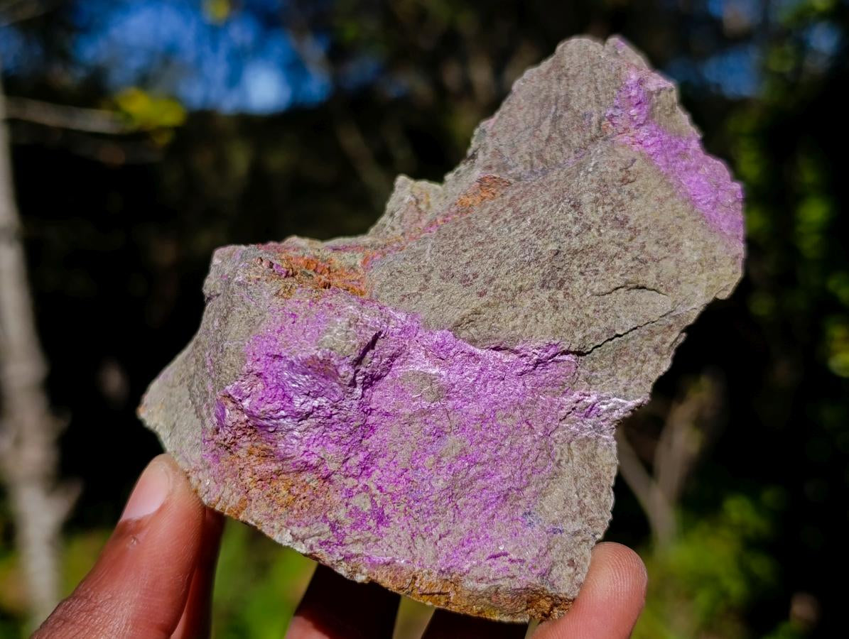 Natural Cobbed Stichtite Specimens x 12 From Barberton, South Africa - Toprock Gemstones and Minerals 
