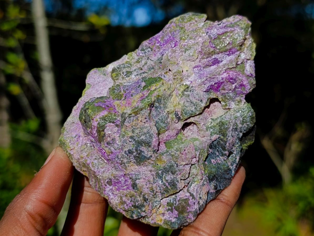 Natural Cobbed Stichtite Specimens x 12 From Barberton, South Africa - Toprock Gemstones and Minerals 