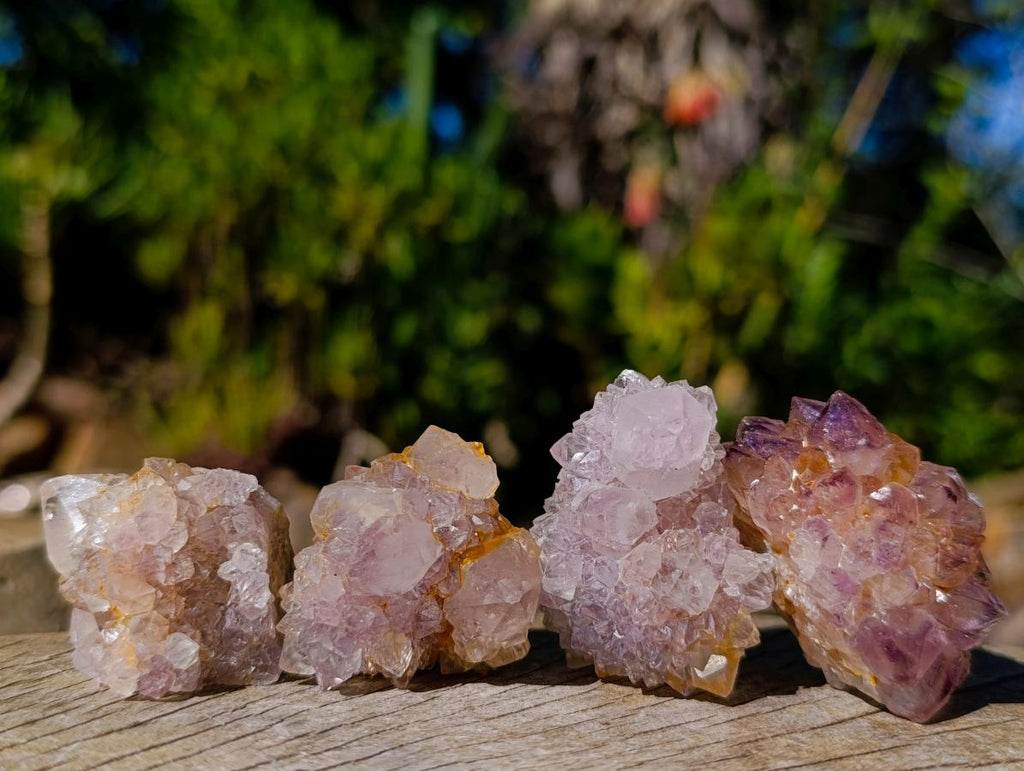 Natural Mixed Spirit Quartz Clusters x 35 From Boekenhouthoek, South Africa - Toprock Gemstones and Minerals 