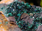 Natural Libethenite Crystals on Dolomite Matrix Specimens x 6 From Shituru, Congo - Toprock Gemstones and Minerals 