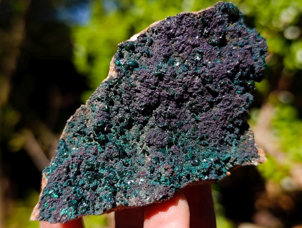 Natural Libethenite Crystals on Dolomite Matrix Specimens x 6 From Shituru, Congo - Toprock Gemstones and Minerals 