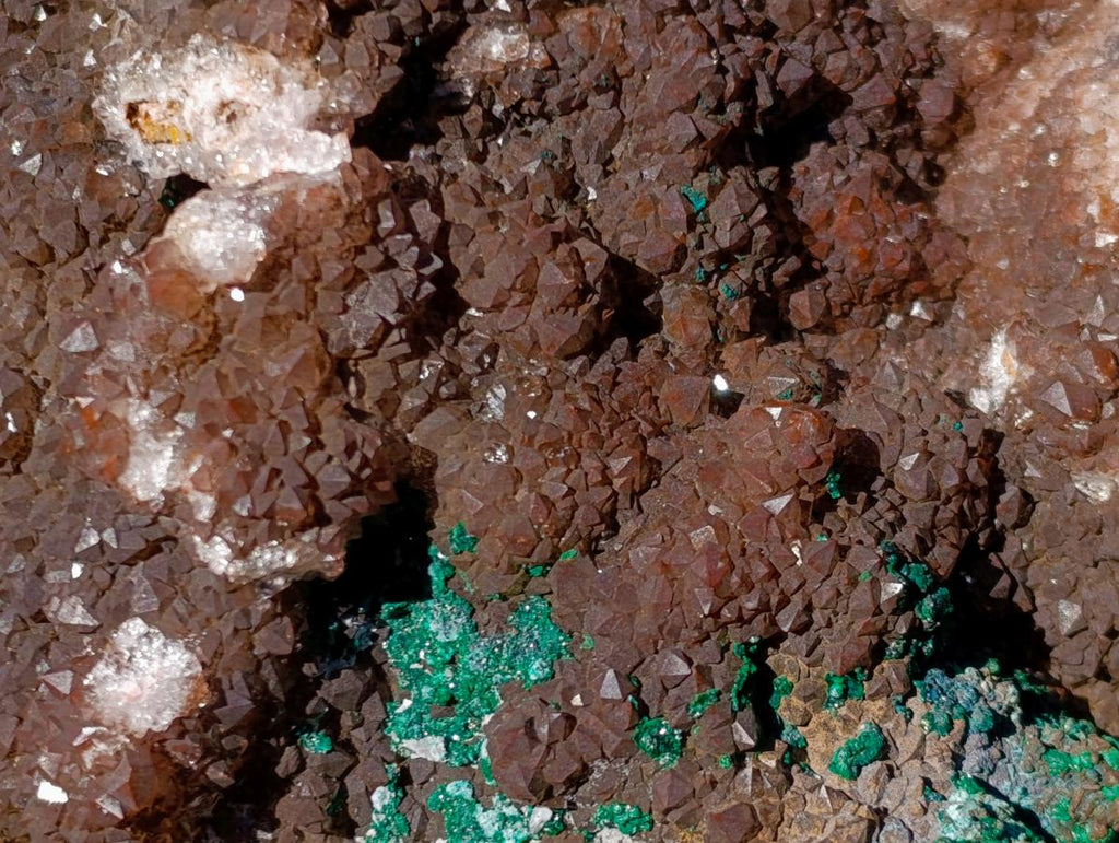 Natural XL Smokey Quartz coated with Malachite Specimen x 1 From Kambove, Congo - Toprock Gemstones and Minerals 