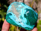 Polished Malacolla Free Forms x 6 From Kulukuluku, Congo - Toprock Gemstones and Minerals 