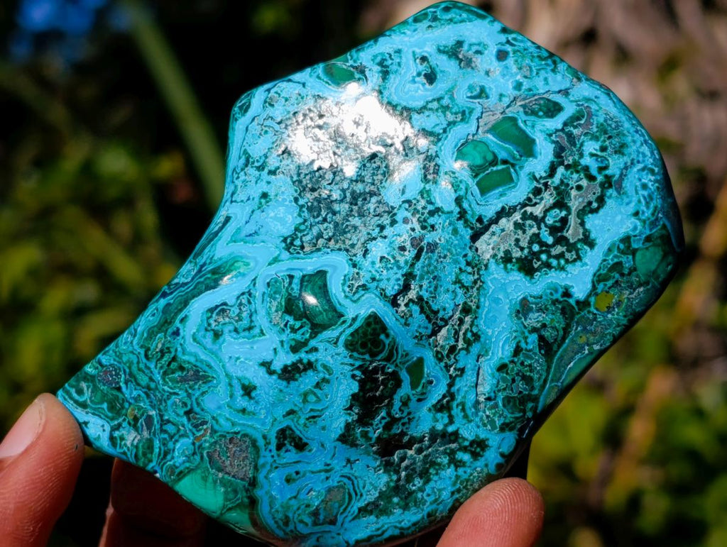 Polished Malacolla Free Forms x 6 From Kulukuluku, Congo - Toprock Gemstones and Minerals 