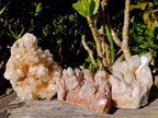 Natural Malagasy Quartz Clusters x 3 From Madagascar - Toprock Gemstones and Minerals 