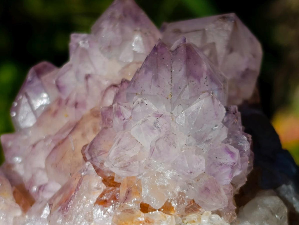 Natural Sunburst Spirit Amethyst Clusters x 4 From Boekenhouthoek, South Africa - Toprock Gemstones and Minerals 