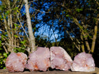 Natural Sunburst Spirit Amethyst Clusters x 4 From Boekenhouthoek, South Africa - Toprock Gemstones and Minerals 