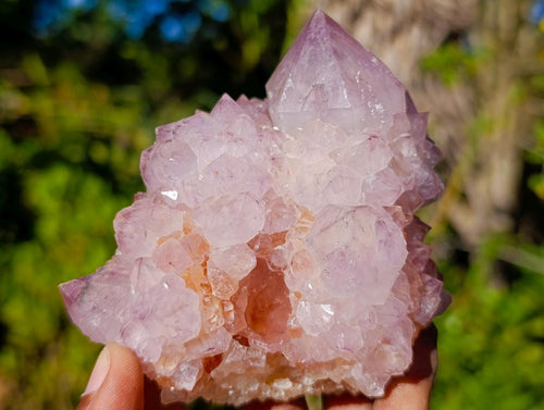 Natural Sunburst Spirit Amethyst Clusters x 4 From Boekenhouthoek, South Africa - Toprock Gemstones and Minerals 
