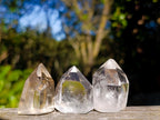 Polished Clear Quartz Display Crystals x 20 From Madagascar - Toprock Gemstones and Minerals 