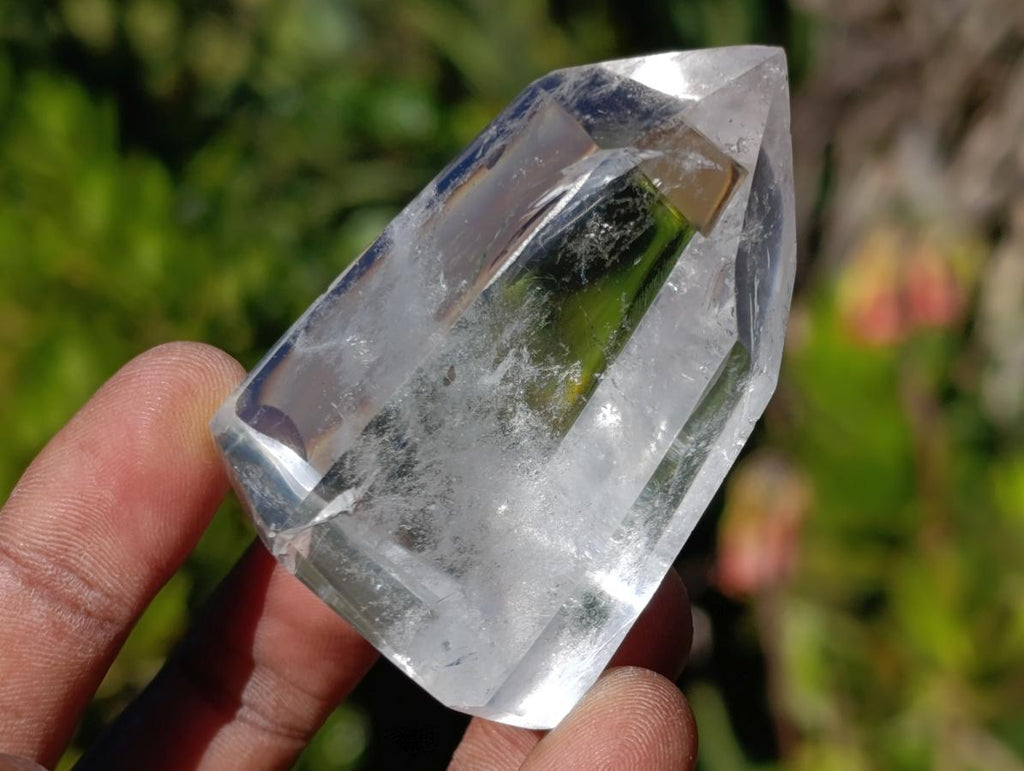 Polished Clear Quartz Display Crystals x 20 From Madagascar - Toprock Gemstones and Minerals 