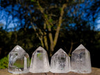 Polished Clear Quartz Display Crystals x 20 From Madagascar - Toprock Gemstones and Minerals 