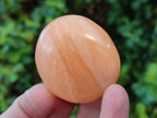 Polished Orange Twist Calcite Galets x 37 From Maevantanana, Madagascar - Toprock Gemstones and Minerals 