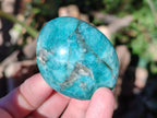Polished Amazonite Palm Stones x 24 From Madagascar - Toprock Gemstones and Minerals 
