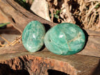 Polished Amazonite Palm Stones x 24 From Madagascar - Toprock Gemstones and Minerals 