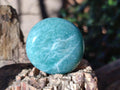 Polished Amazonite Palm Stones x 24 From Madagascar - Toprock Gemstones and Minerals 