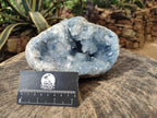 Natural Large Blue Celestite Geode Specimen x 1 From Sakoany, Madagascar - Toprock Gemstones and Minerals 