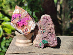 Natural Salrose Cobaltoan Dolomite Specimens x 6 From Kakanda, Congo - Toprock Gemstones and Minerals 