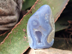 Polished Blue Lace Agate Free Forms x 12 From Nsanje, Malawi - Toprock Gemstones and Minerals 