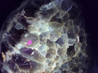 Polished Purple Chevron Amethyst Standing Display Pieces x 2 From Madagascar - Toprock Gemstones and Minerals 