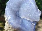Natural Large Blue Lace Agate Geode Specimens x 6 From Nsanje, Malawi - Toprock Gemstones and Minerals 