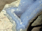Natural Large Blue Lace Agate Geode Specimens x 6 From Nsanje, Malawi - Toprock Gemstones and Minerals 