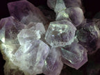 Natural Jacaranda Amethyst Crystal Clusters x 3 From Mumbwa, Zambia - Toprock Gemstones and Minerals 